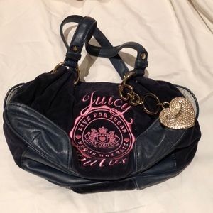 Juicy Couture navy blue purse